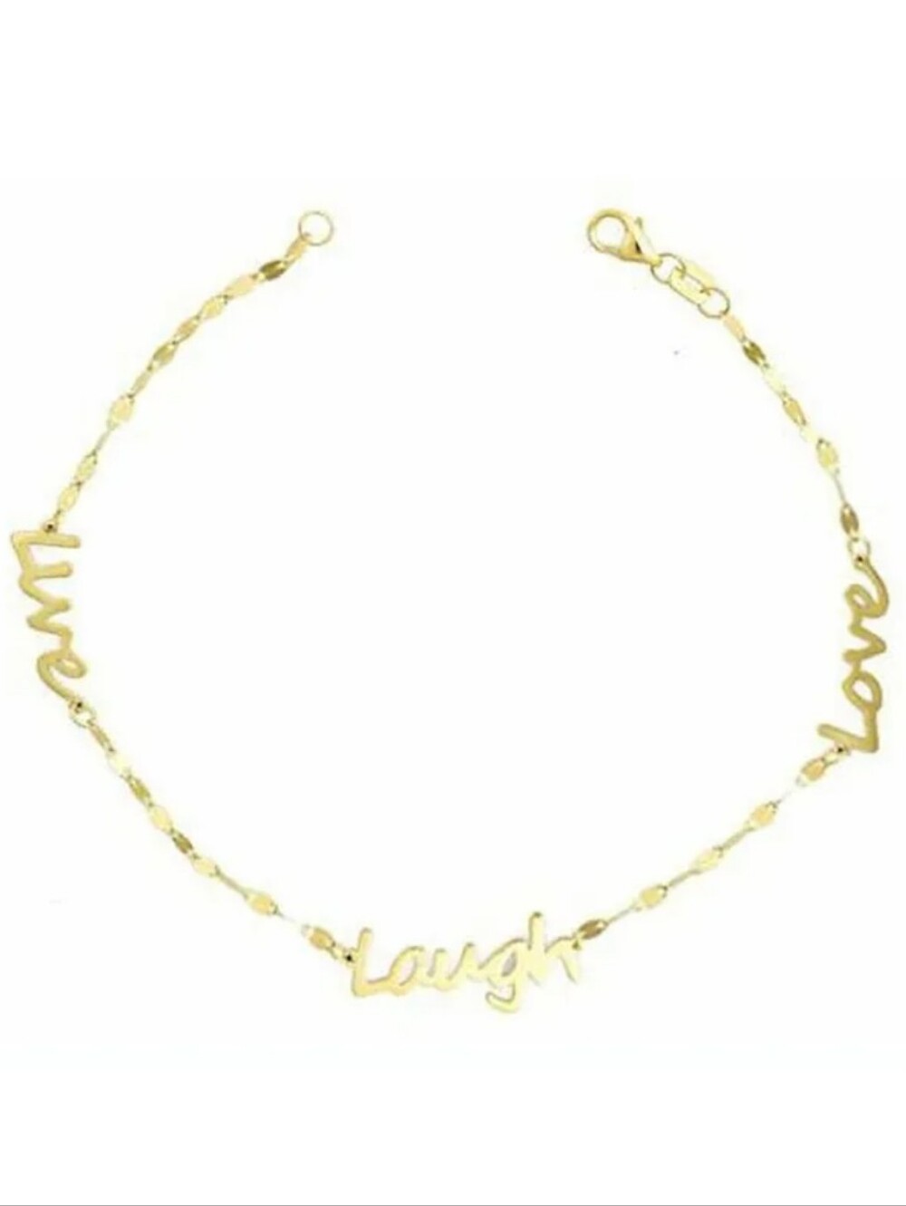 Brilliance Ladies Bracelet, 10 k Yellow Gold, 7.5 in